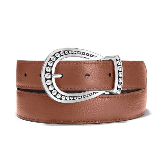 BRIGHTON Accessories - NEW BRIGHTON women's really tough reversible belt in bourbon